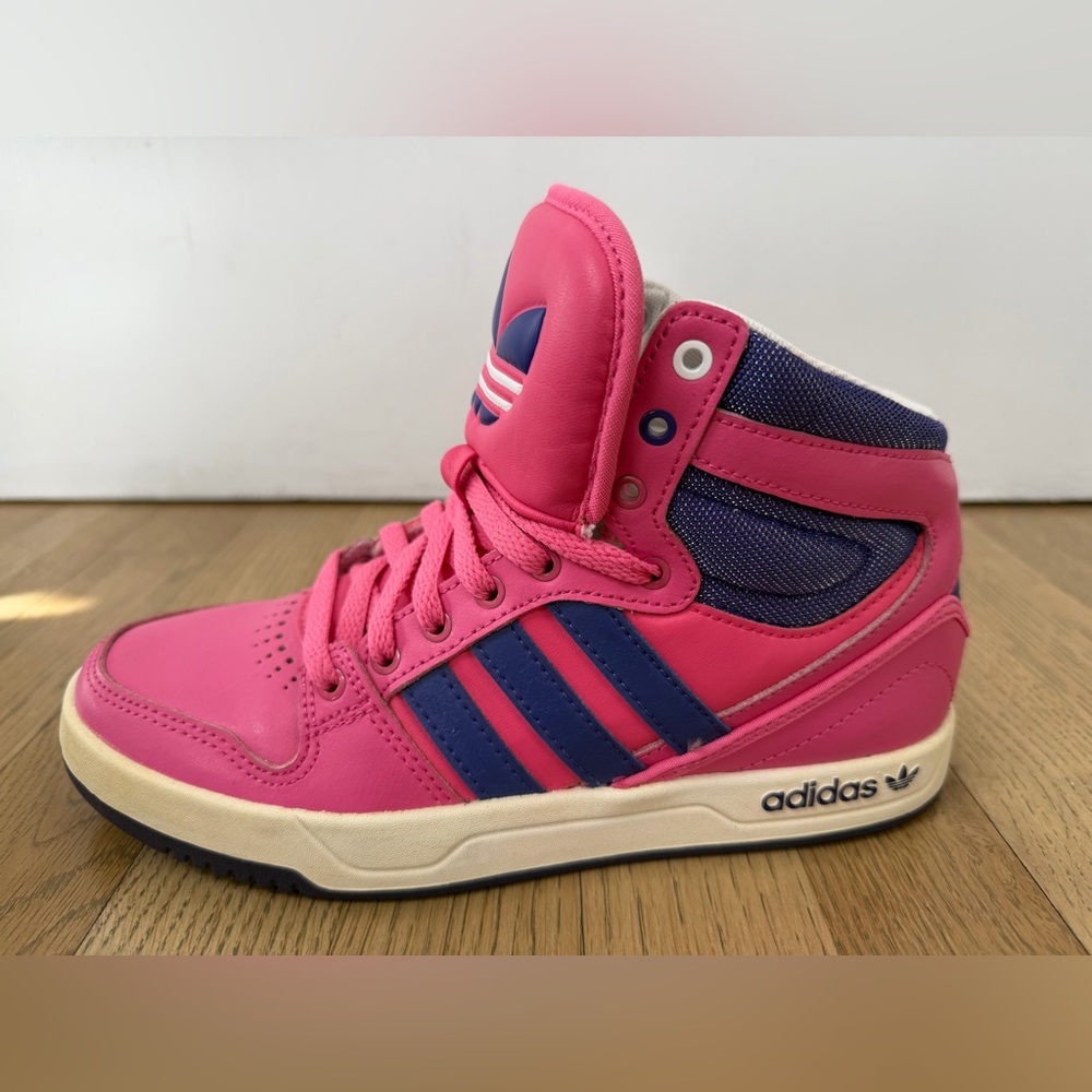 Adidas purple pink hightops - Picture 10 of 16